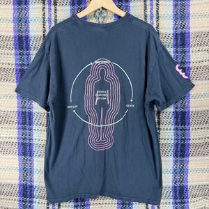 Brute Shirt Mens XL Black People Centered Design Graphic Logo Tee Comfort Colors